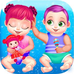 Newborn Baby Twins:Baby sitter & Baby daycare game
