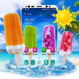 Ice Cream Launcher Theme