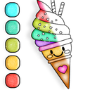 Ice Cream Coloring Game