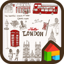 Hi London dodol launcher theme