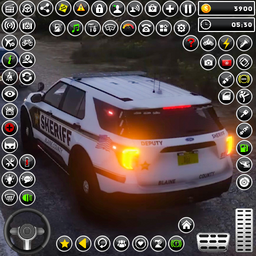 Real Police Car Driving Games