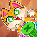 Screw Puzzle: Screw Cat Game
