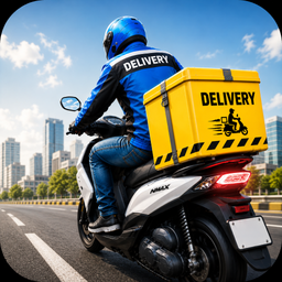 Delivery Rush: City Rider 3D