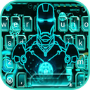 AI Neon Robot Theme
