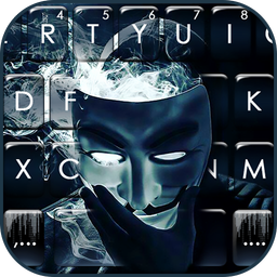 Anonymous Smoke Keyboard Theme