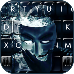 Anonymous Smoke Keyboard Theme