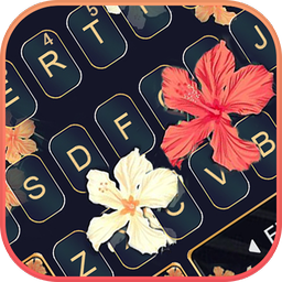 Autumn Floral Keyboard Theme