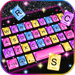 Black Crystal Color Keyboard B