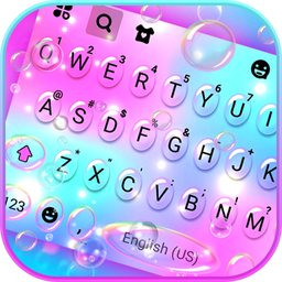 Color Bubbles Keyboard Theme