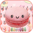 Colorful Sugar Macaroons Keyboard Theme