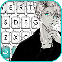 Cool Anime Boy Keyboard Theme