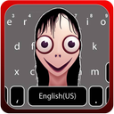 Creepy Momo Keyboard Theme