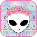 Cute Alien Emoji Keyboard