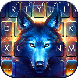 Dreamcatcher Night Wolf Keyboard Theme