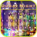 Dubai Night Keyboard Theme