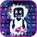 Galaxy Graffiti DJ Keyboard Theme