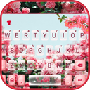 Girly Garden Flowers Keyboard Theme