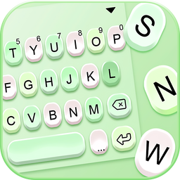 Green Candy Color Keyboard Bac