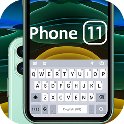 Green Phone 11 Keyboard Theme