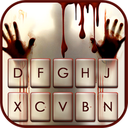Horror Bloody Hands Keyboard T