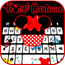 Love Cartoon Doodle Keyboard Theme
