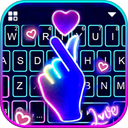 Love Heart Neon Theme