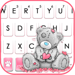 Lovely Poor Bear Keyboard Theme