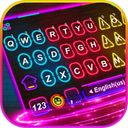 Multi Color Led Light Keyboard Theme