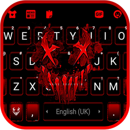 Neon Horror Mask Theme