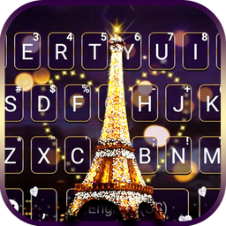 Night Romantic Paris Keyboard Theme