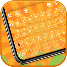 Orange Shades Keyboard Theme