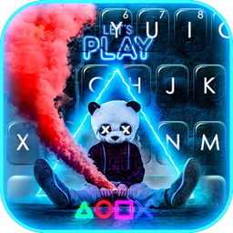 Panda Gamer Keyboard Background