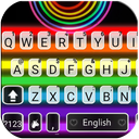 Pride Rainbow Neon Keyboard Theme