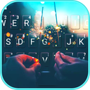 Romantic Firework Keyboard Theme