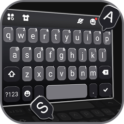 Simply Black Keyboard Theme