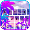 Summer Holiday Seaside Keyboard Theme