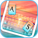 Sunset Holiday Seaside Keyboard Theme