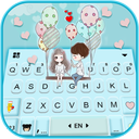 Sweet Couple Love 2 Keyboard Theme