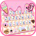 Sweet Donut Pink Drip Keyboard Theme