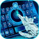 Tech Fingerprint Keyboard Theme