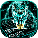 Thunder Neon Wolf Theme