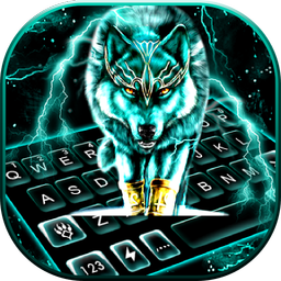 Thunder Neon Wolf Theme