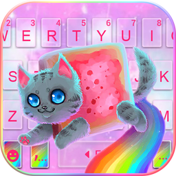 Rainbow Cat Keyboard Theme