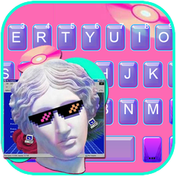 Vaporwave Keyboard Theme