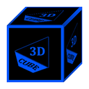 3D Flat Blue Icon Pack