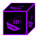 3D Flat Purple Icon Pack