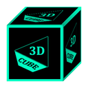 3D Flat Teal Icon Pack