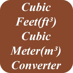 Cubic Feet Cubic Meter