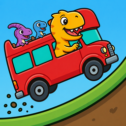 Dinosaur Bus Games for kids
