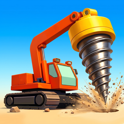 Dinosaur Digger Excavator Game